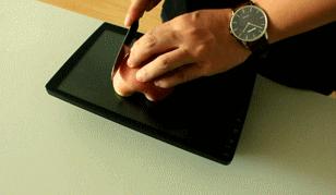 竟然拿导航仪切水果！行影通2.5D屏的各种花式玩法