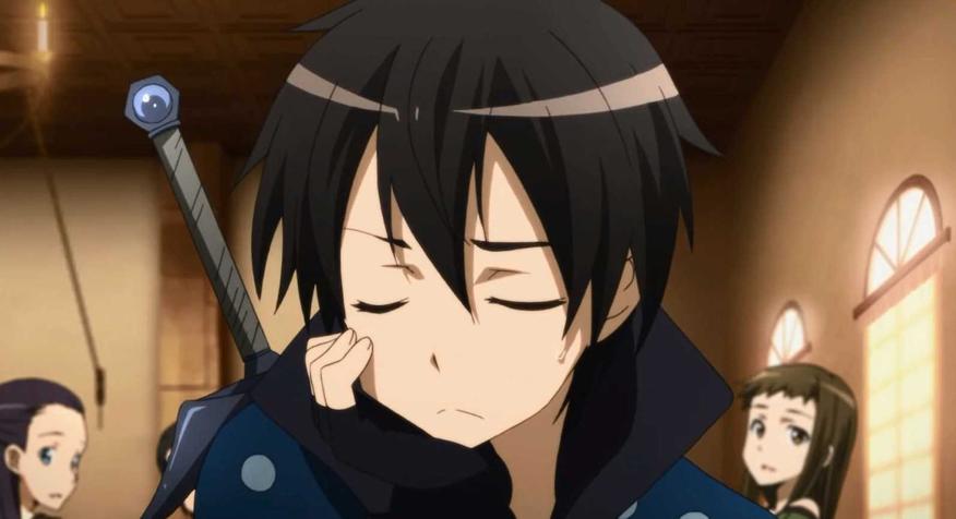 刀剑神域桐人的高光时刻,刀剑神域桐人进化史