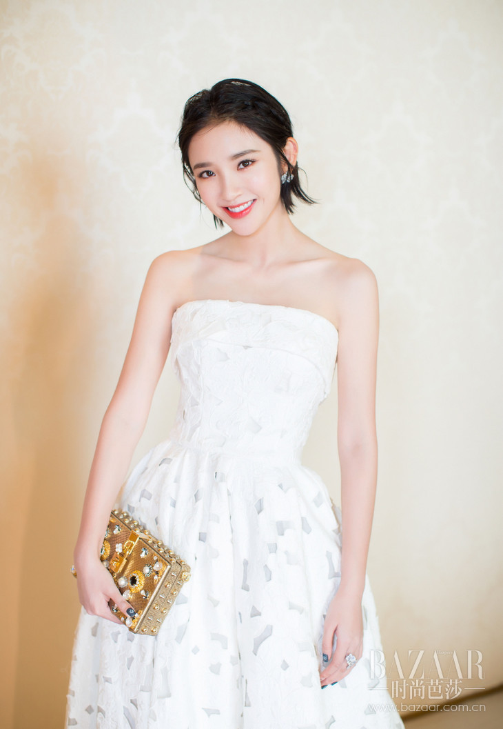 唐艺昕短发刘海,唐艺昕的短发造型