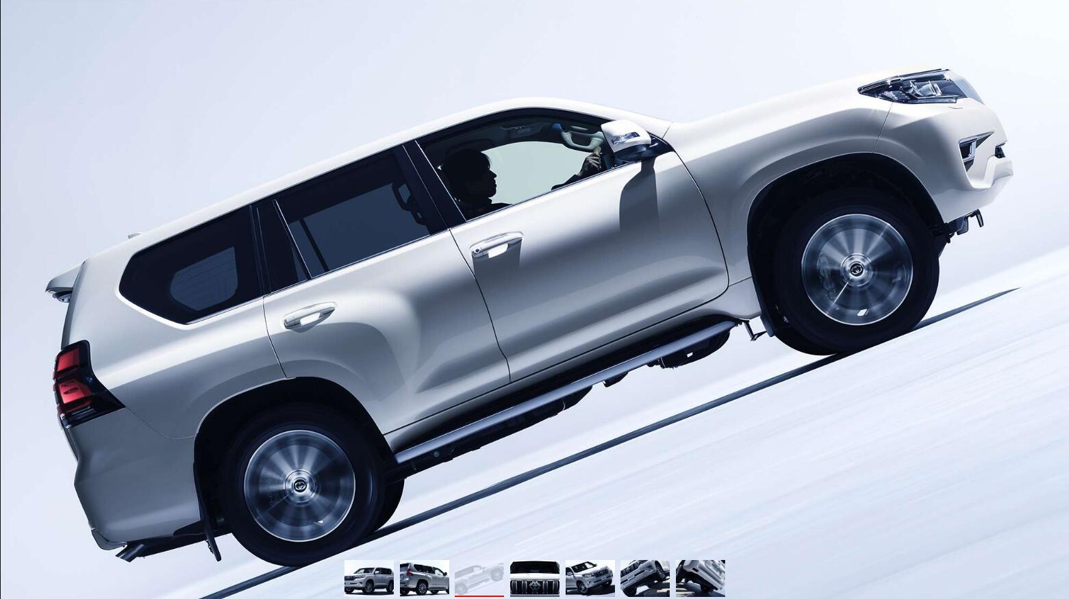 终于等来了冬天图片,普拉多17年大改款官图