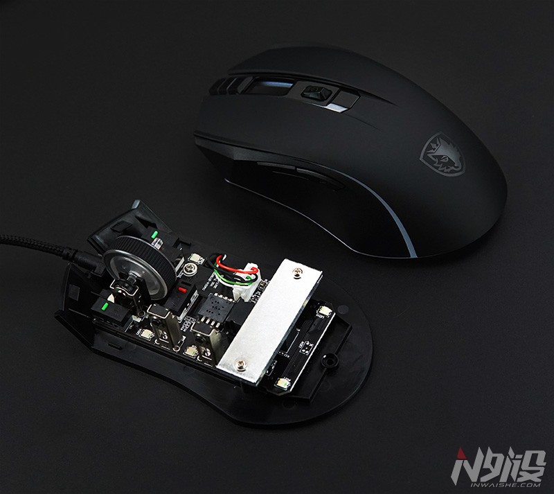 赛德斯飞鱼鼠标拆解,赛德斯游戏鼠标拆卸