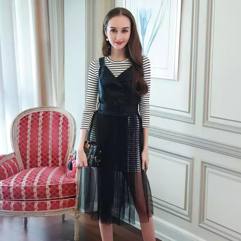 吊带连衣裙叠衣法,吊带连衣裙套装减龄