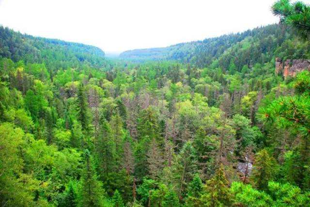 大美长白山脚下松江河,大美长白山天池唯一出口