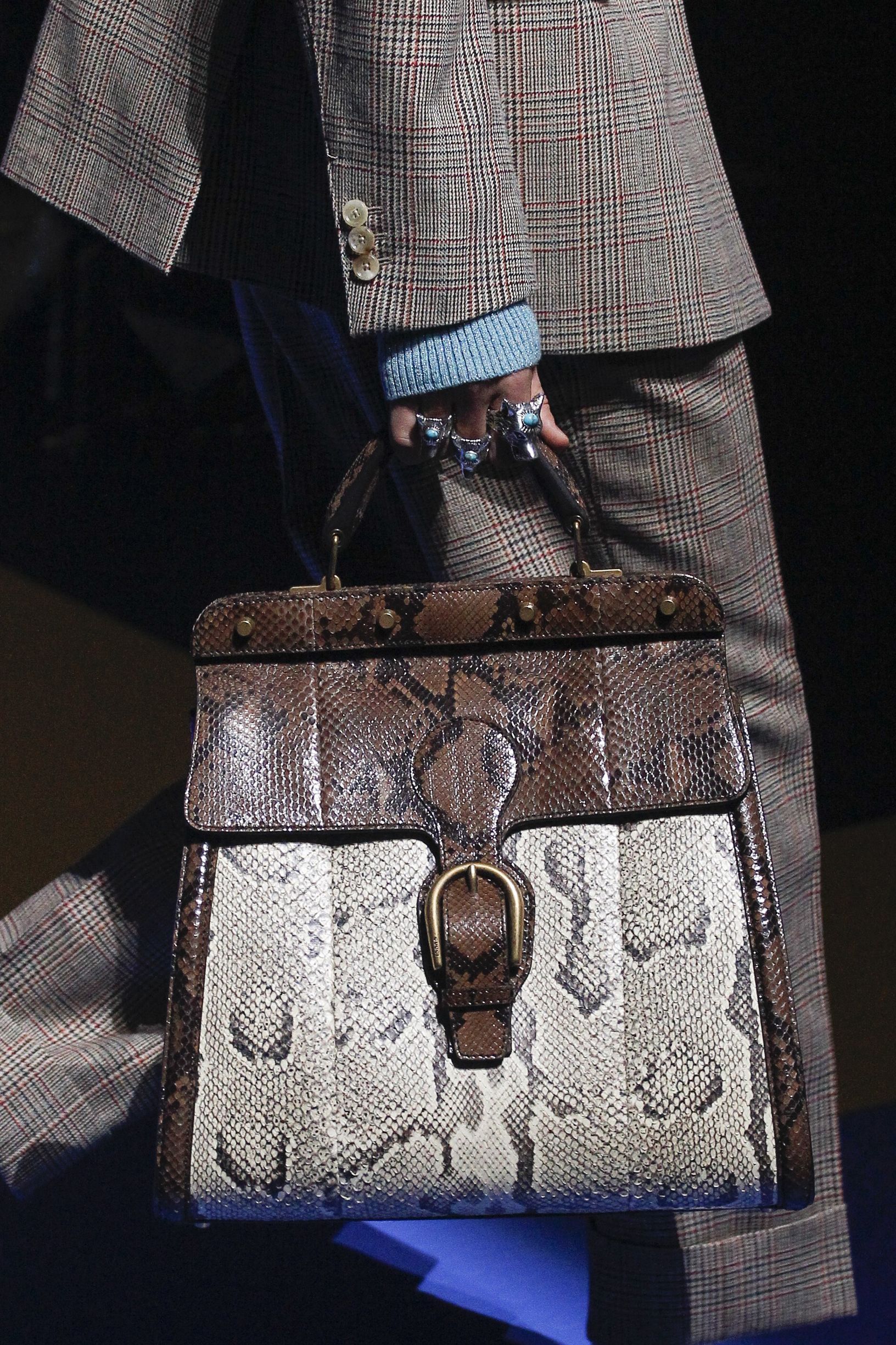 gucci2018春夏米兰时装周,米兰时装周gucci肖战