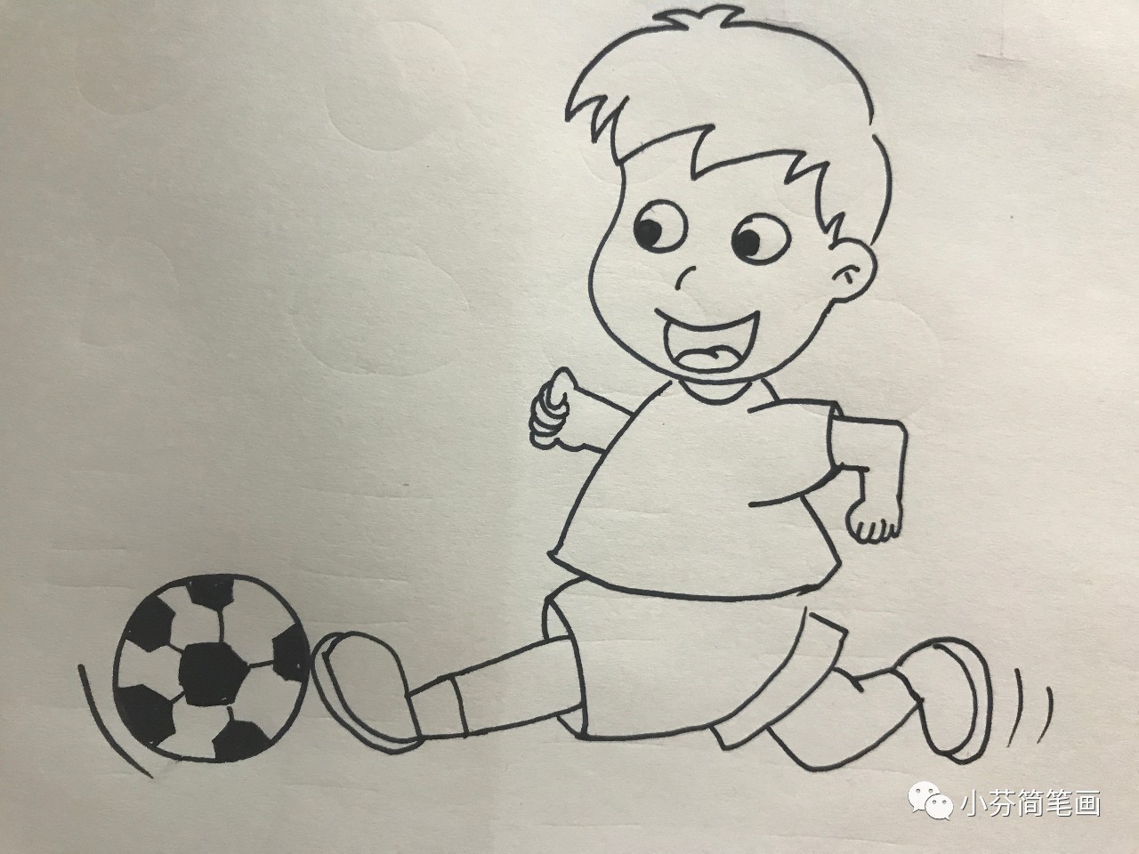 跳舞简笔画男孩,男孩背影简笔画