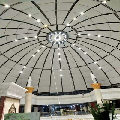 海沧区折叠天棚帘款式,电动天棚帘推荐案例