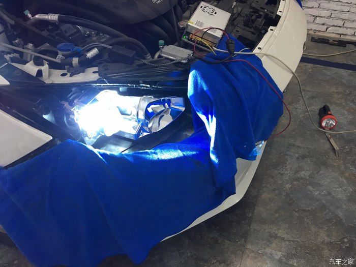 昂克赛拉车灯改日行灯,昂克赛拉改海拉5详细教程