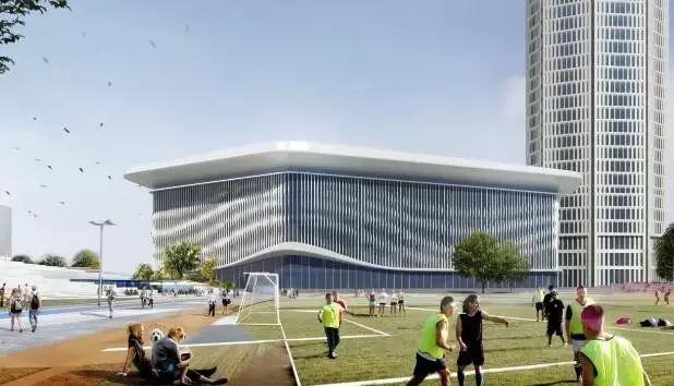 徐家汇体育公园效果图,徐家汇体育公园