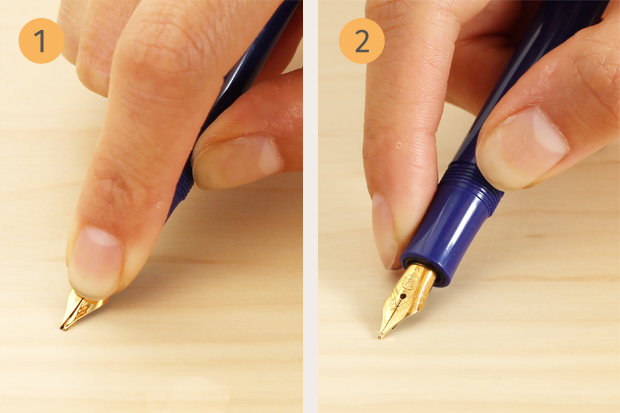 钢笔尖有墨如何处理,钢笔字常见的问题