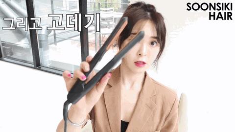 自卷法式刘海简单版,现在最火的刘海自制