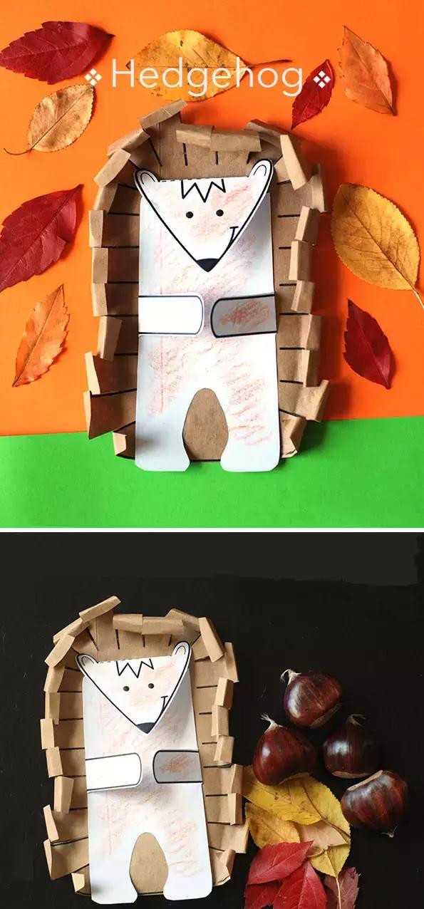 幼儿园圆形卡纸创意手工,幼儿园半立体手工作品圆形卡纸