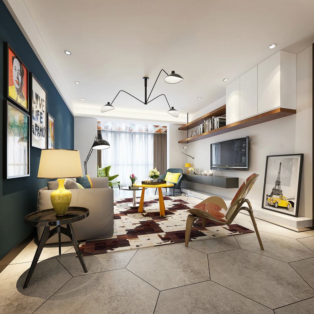 家装室内设计现代风格全套效果图,家装2020效果图欧式