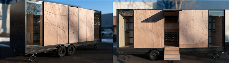 在网上卖bra的TrueCo这次把内衣店直接开到了大街上