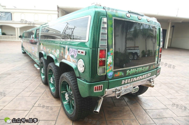 绝版超长悍马，太霸气，看内饰还以为是KTV呢，流动的奢华*场赌**
