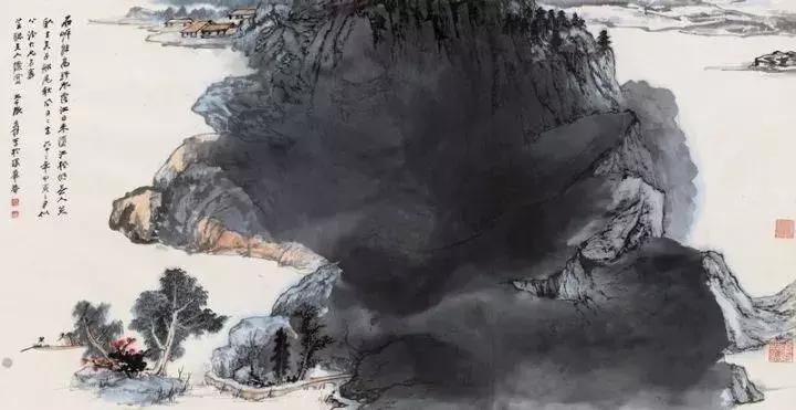 张大千获当代第一画家的金牌奖,张大千秋拍作品欣赏