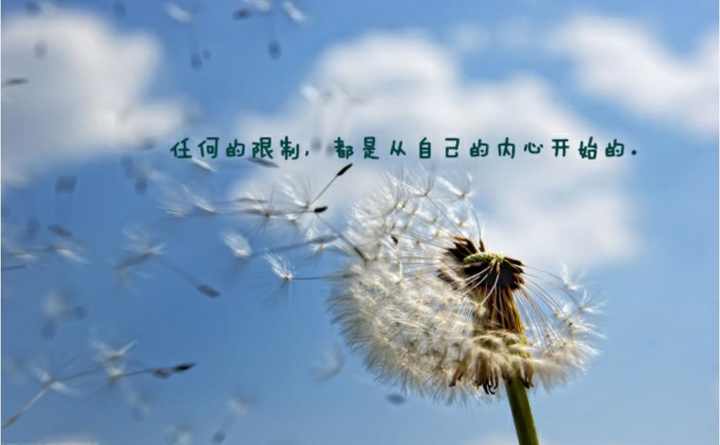 别让现在毁了过去的美好记忆,别让未来的你后悔现在的自己