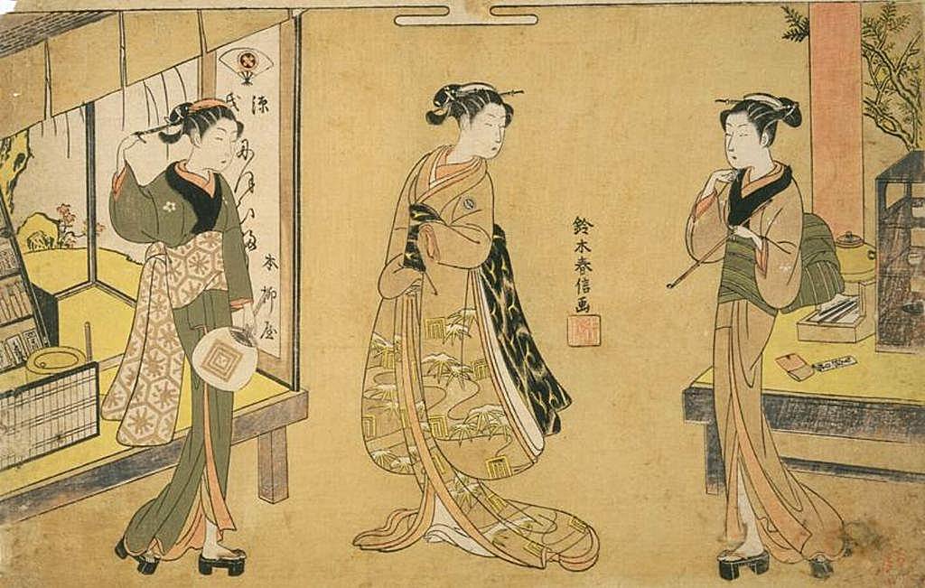 走在江户的商店街上,请一定不要错过日本活体广告牌“看板娘”