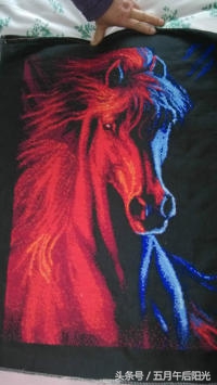 第一次缝十字绣,晒晒我的十字绣已经绣十年了