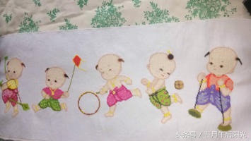 第一次缝十字绣,晒晒我的十字绣已经绣十年了