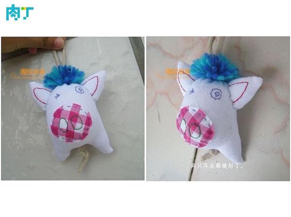 用袜子自制娃娃diy,袜子娃娃手工制作简单