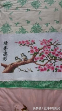第一次缝十字绣,晒晒我的十字绣已经绣十年了