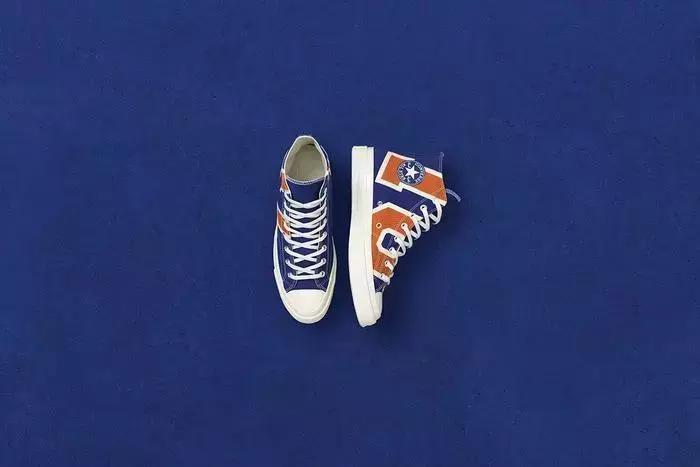 我的天,匡威居然把球衣裁开做了鞋面!