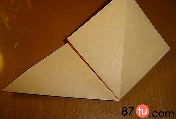 花折纸教程铃兰,铃兰折纸花花教程