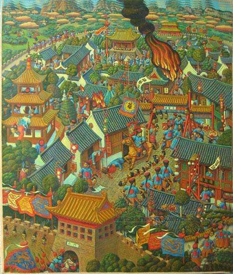 被尚可喜欣赏后，他被抽掉了脚筋，因为献了一策招来了杀身之祸