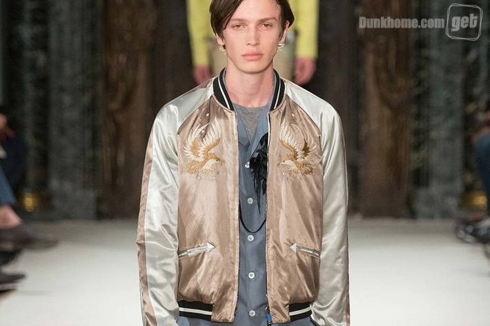 早秋休闲夹克推荐,港风复古横须贺夹克