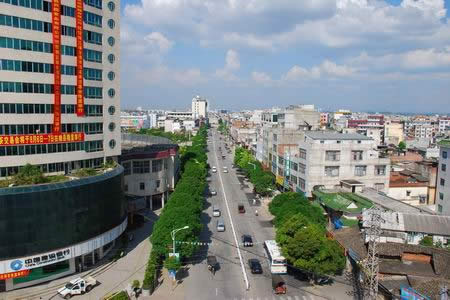 横县最美的茉莉小镇,中国茉莉之乡标志