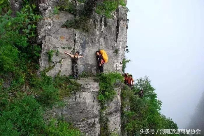 千佛山户外领队,南太行经典徒步线路露营