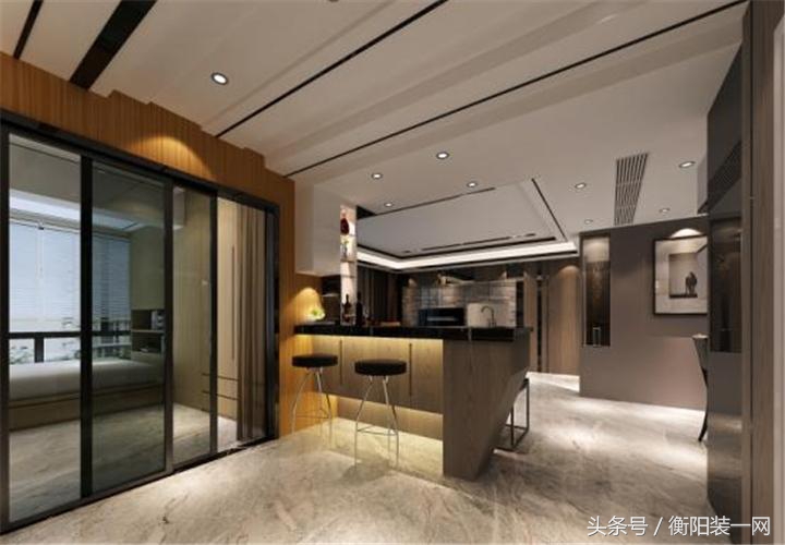 现代简约装修风格三室全屋效果图,现代简约装修风格128平中西户