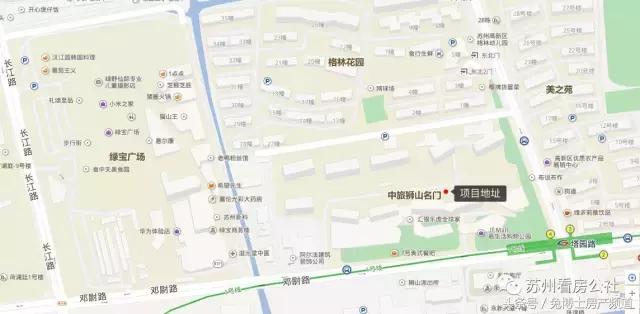 苏州绿宝广场附近地铁,距离苏州乐园最近的地铁站