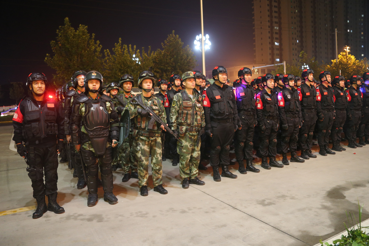 公安局安保大练兵开展情况,公安千人誓师吹响安保集结号