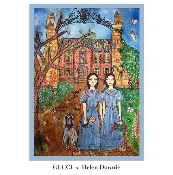 gucci全部插画,gucci法国插画