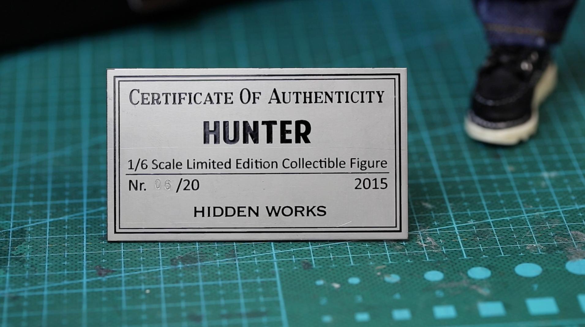 设计师Hidden-Foo原创人偶「Hunter」，你比他酷算我输！