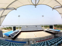 没看过广州亚运会的朋友有福了，这次让你一次看完所有的比赛场馆