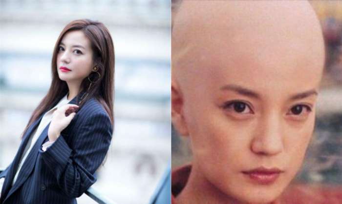 杨幂光头发型,赵薇和范冰冰的光头照