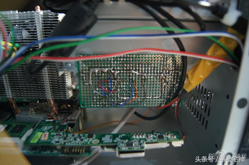 联想一体机拆机改台式电脑,旧联想笔记本改造小主机