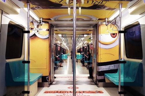 七大不得不看的地铁车厢创意！其中一个让人难以想象！