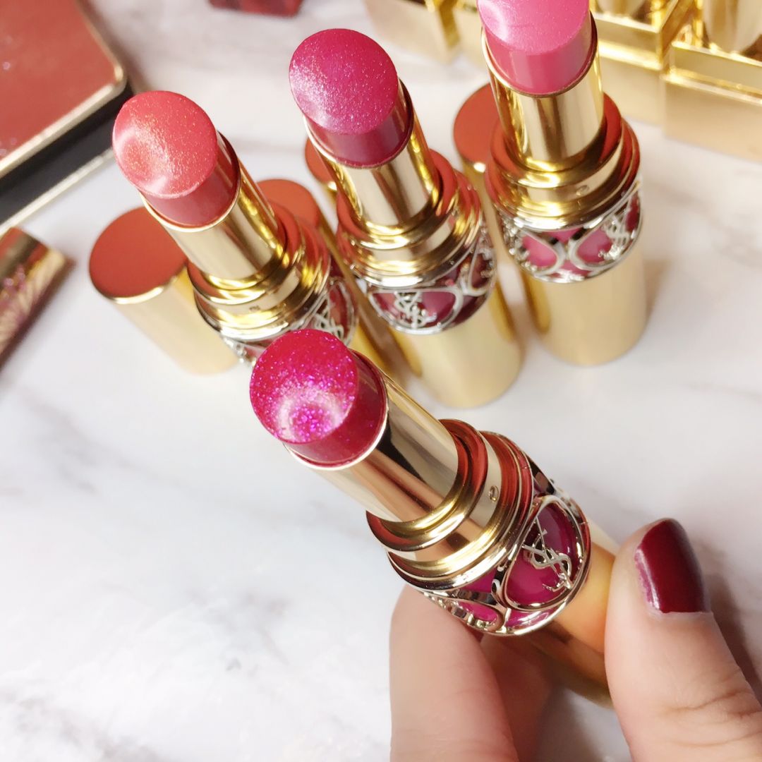 ysl限量彩盘,ysl圣诞限定口红唇釉套装