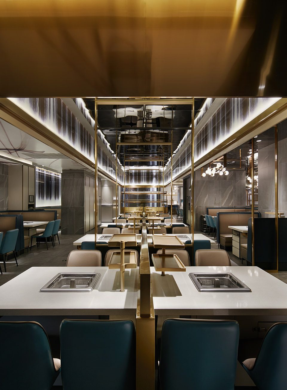 西安海底捞火锅装修风格,海底捞火锅最新版设计