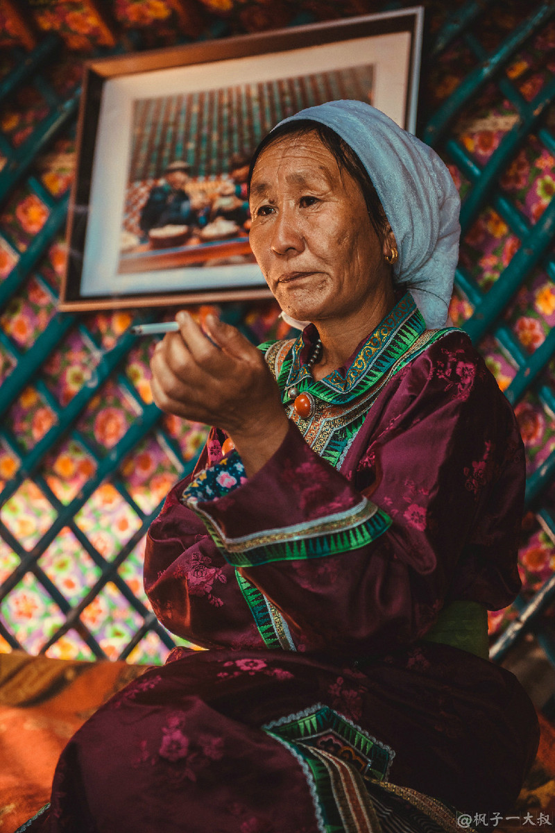 草原金秋美景图片,蓝天白云大草原的美图