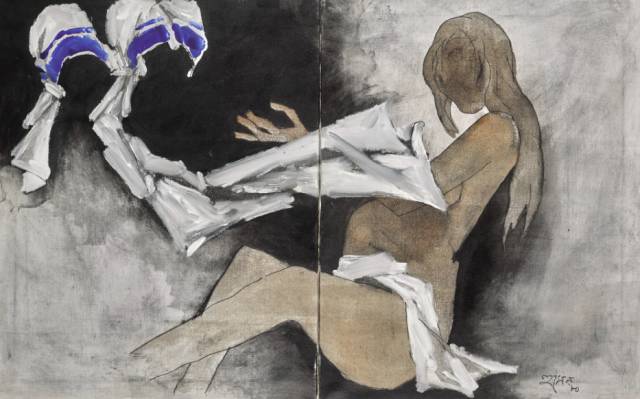 苏富比艺术作品欣赏,苏富比五十周年当代艺术晚拍