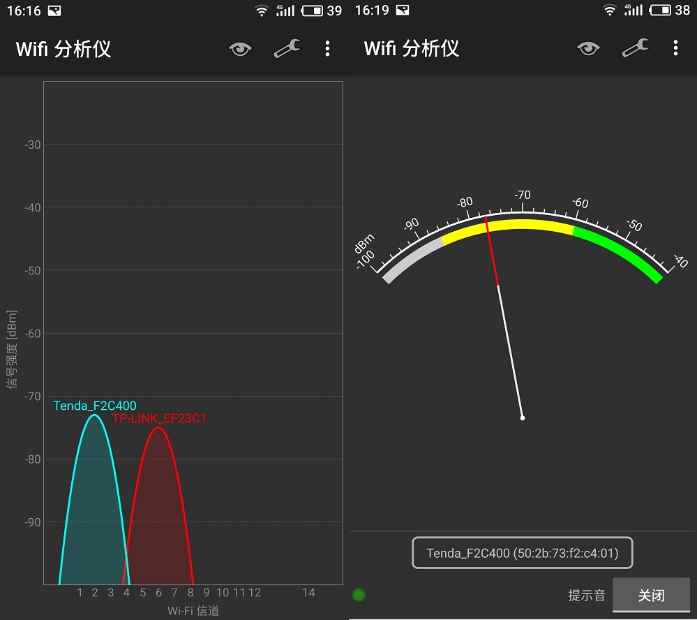 腾达ac10千兆路由器穿墙,腾达ac10与小米4a穿墙效果