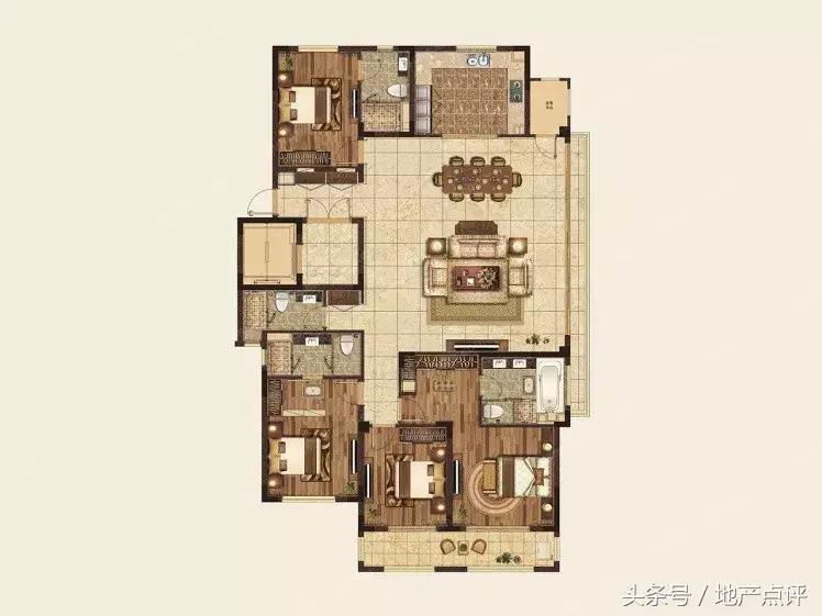 开间10.6米进深8.5米,开间10.6米进深10.5米一层