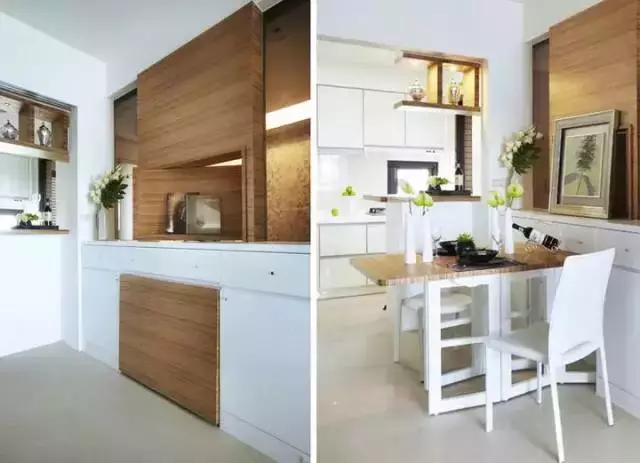 「点睛之笔」小户型不用怕,有这张折叠桌就够了