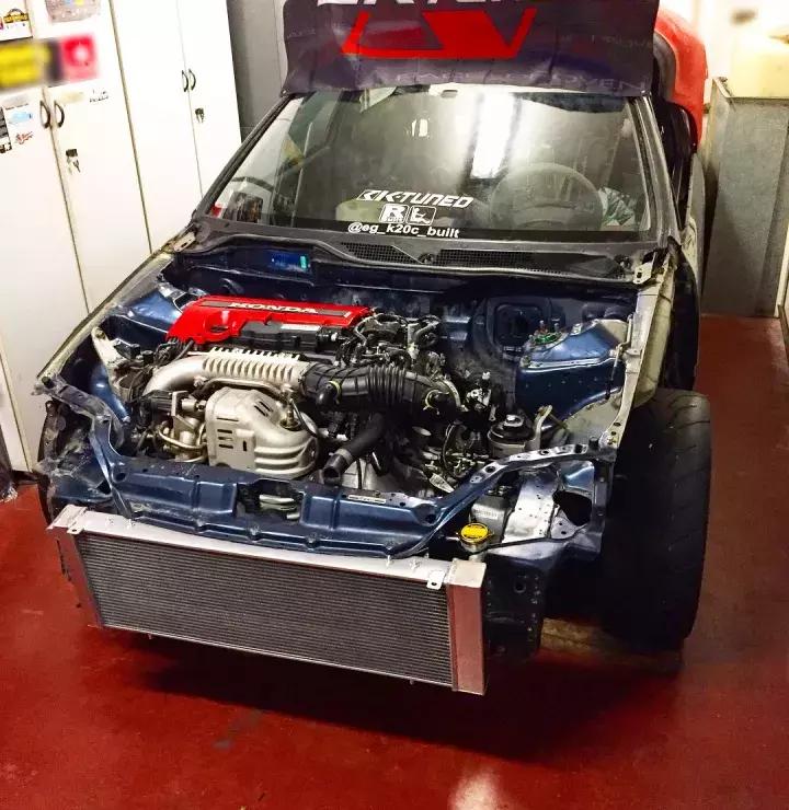 10代思域两厢移植k20,十代思域移植k20c几秒破百