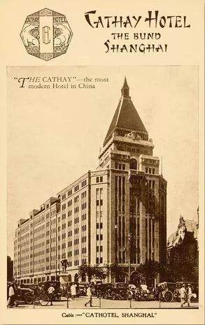 酒店控主题酒店,上海外滩和平饭店俯瞰图