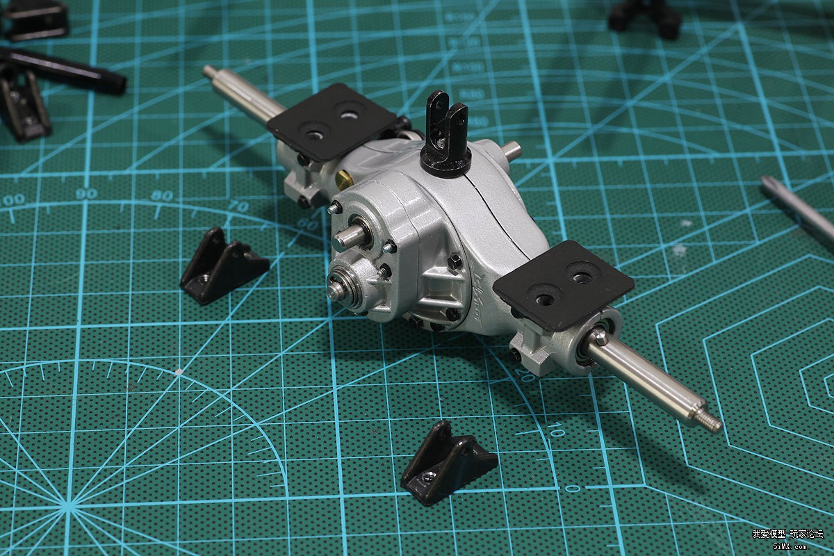 论复杂程度我只服它｜德国ScaleArtMAN三向自卸车细节（三）